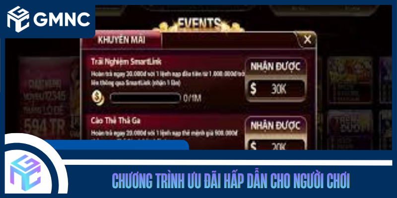 Chương Trình Ưu Đãi Hấp Dẫn Cho Người Chơi