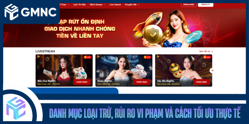 Danh Mục Loại Trừ, Rủi Ro Vi Phạm Và Cách Tối Ưu Thực Tế