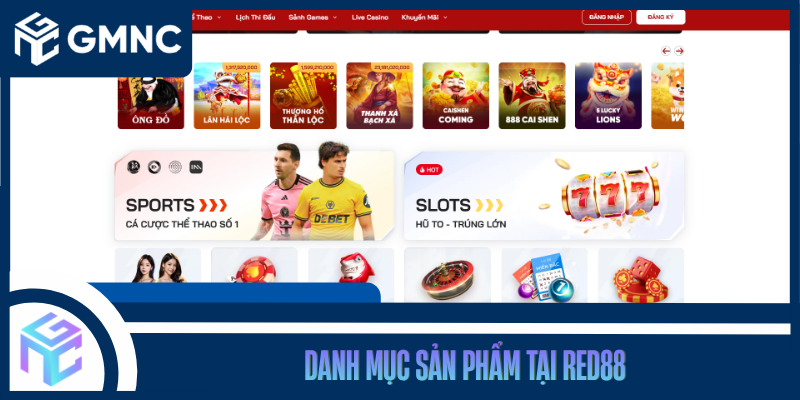 Danh Mục Sản Phẩm Tại Red88