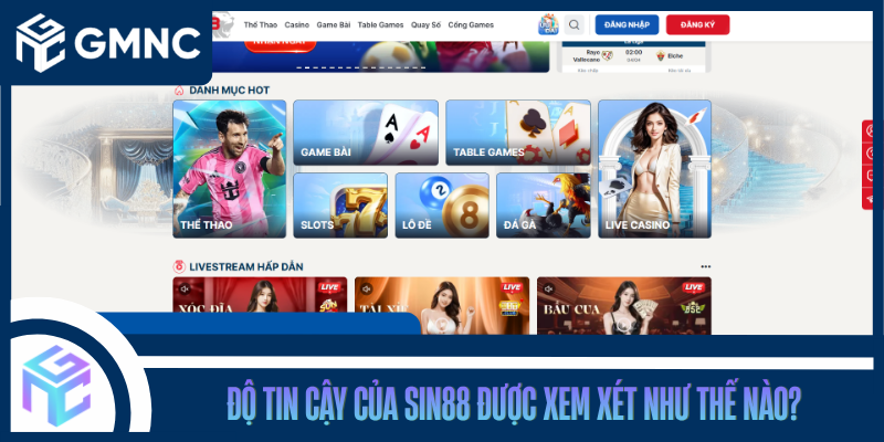 Độ Tin Cậy Của SIN88 Được Xem Xét Như Thế Nào?