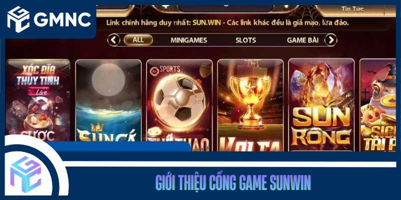 Giới Thiệu Cổng Game SunWin