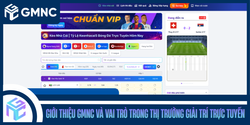 Giới Thiệu GMNC Và Vai Trò Trong Thị Trường Giải Trí Trực Tuyến