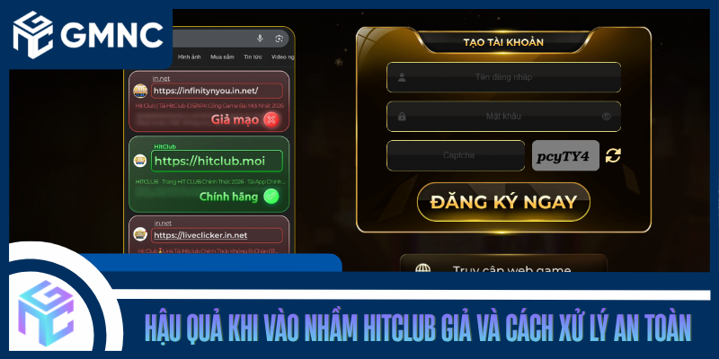 Hậu Quả Khi Vào Nhầm Hitclub Giả Và Cách Xử Lý An Toàn