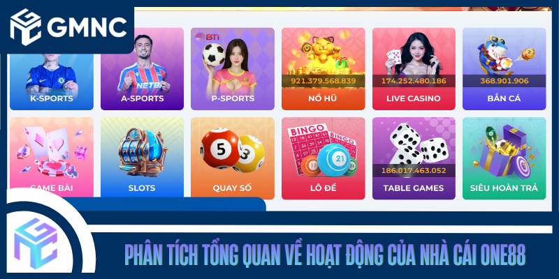 Phân Tích Tổng Quan Về Hoạt Động Của Nhà Cái ONE88