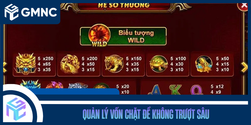 Quản Lý Vốn Chặt Để Không Trượt Sâu