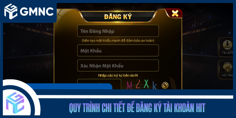 Quy Trình Chi Tiết Để Đăng Ký Tài Khoản HIT