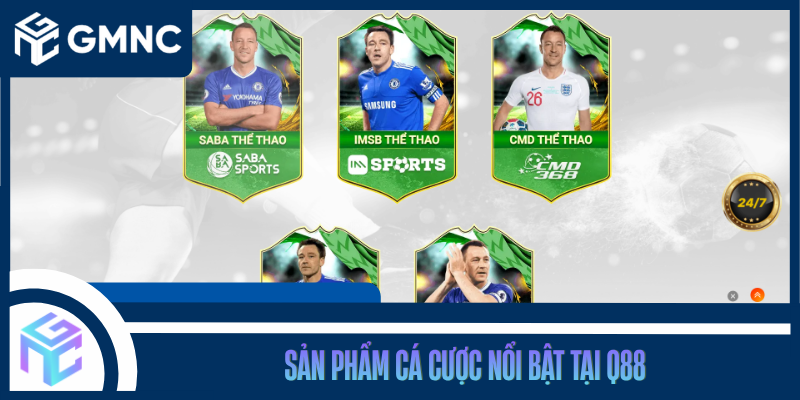 Sản Phẩm Cá Cược Nổi Bật Tại Q88