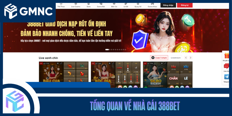 Tổng Quan Về Nhà Cái 388Bet