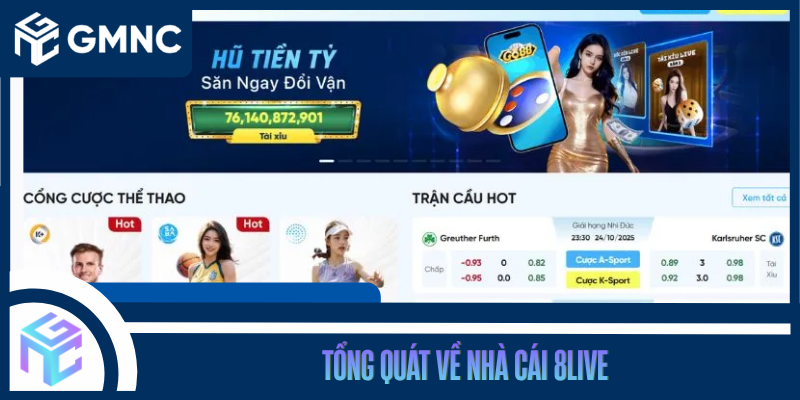 Tổng Quát Về Nhà Cái 8Live