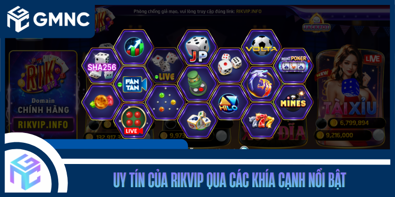 Uy Tín Của RIKVIP Qua Các Khía Cạnh Nổi Bật